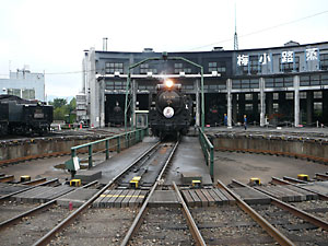 突発的京都旅行：梅小路蒸気機関車館